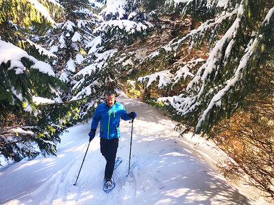 Box Winterspaß für Anfänger beim Schneeschuhwandern im Allgäu für 2 Personen