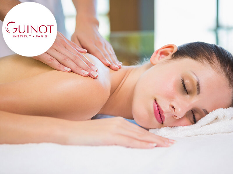 Moment de bien-être Guinot : soin raffermissant du corps