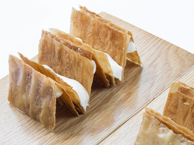 Caja Menú exclusivo asturiano en Casa Gerardo con fabes de Prendes