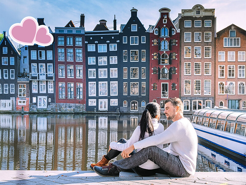 Coffret cadeau Saint-Valentin : un séjour romantique à Amsterdam