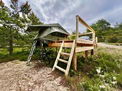 Dachzelt-Camping für 2 Übernachtungen in der Nähe von Karlsruhe