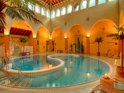 Benessere e relax a Leukerbad con 1 notte e accesso al centro termale Walliser Alpentherme