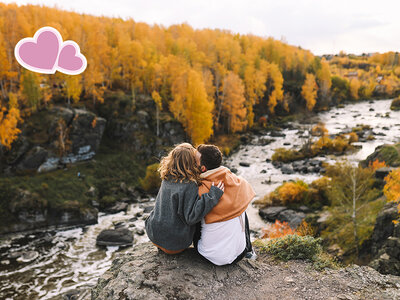 Caja regalo Destino rural por San Valentín: 1 noche romántica con desayuno para 2