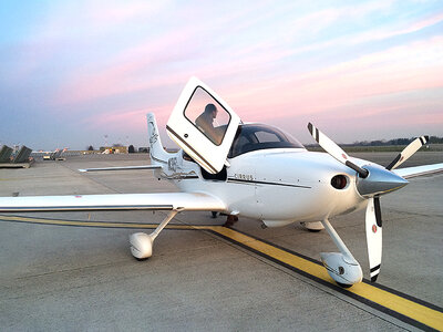 Coffret cadeau Vol en hélicoptère de 45 min au-dessus de l'Allemagne pour 3 personnes