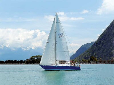 Box Eine Übernachtung mit der Familie auf dem Segelboot auf dem Genfer See