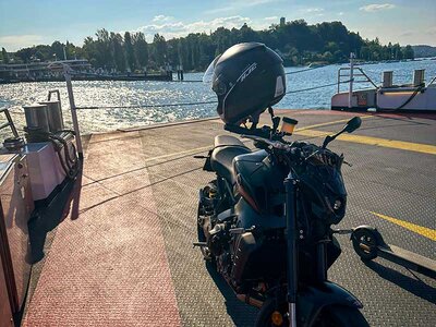 Motorrad-Abenteuer für 2 Personen am Bodensee