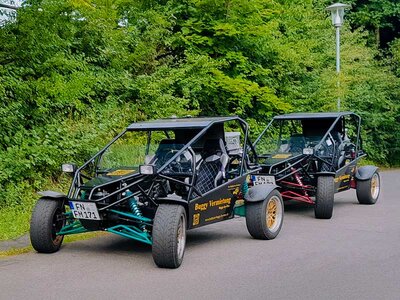 Box 3,5 Stunden Rundfahrt im Buggy am Bodensee für 4 Personen