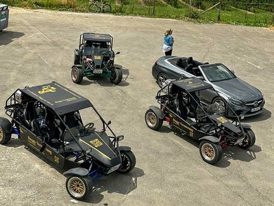 3,5 Stunden Rundfahrt im Buggy am Bodensee für 4 Personen