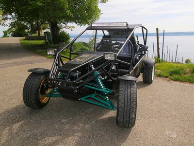 Geschenkbox 3,5 Stunden Rundfahrt im Buggy am Bodensee für 4 Personen