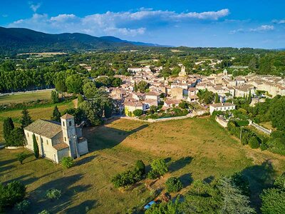 Vol en hélicoptère de 20 min au-dessus des villages du Luberon