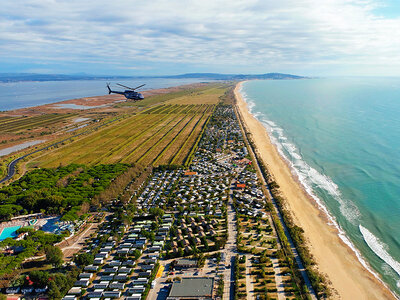 Coffret cadeau Vol en hélicoptère de 30 min pour 2 personnes au-dessus de Sète et ses environs