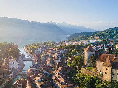 Vol en hélicoptère de 20 min pour 2 personnes au-dessus de Chambéry