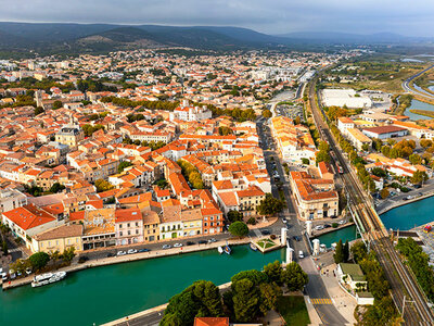 Vol en hélicoptère de 30 min au-dessus du Cap d'Agde et ses environs