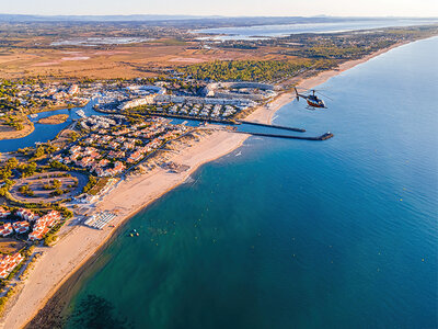 Coffret cadeau Vol en hélicoptère de 30 min au-dessus du Cap d'Agde et ses environs