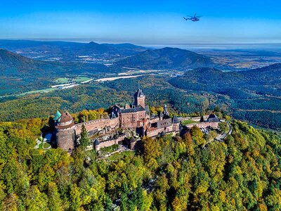 Coffret cadeau Vol en hélicoptère de 30 min pour 2 personnes au-dessus de Colmar et ses environs