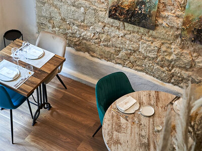 Caja regalo Menú de vanguardia para 2 personas en Koiné Bistró, Alicante