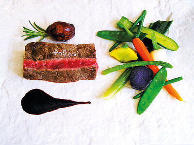 Coffret cadeau Adresses primées : menu 8 plats au restaurant Mon Plaisir près de Montbéliard