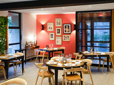 Coffret cadeau Adresses primées : menu 5 plats et apéritif au restaurant Puits du Trésor près de Carcassonne