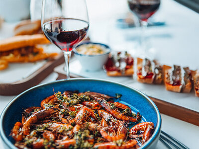 Coffret Dîner 2 plats accord mets-vin près de Argelès-sur-Mer pour 2 personnes