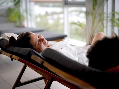 Gaveæske Privat spa med boblebad og sauna hos Harmony for 4