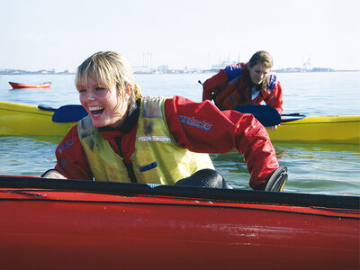 Gaveæske WaterWater kajaktur i telt i Mörrumsån med OutdoorPlay for 1