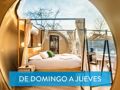 Caja regalo Horizonte Bubble Rooms, Huelva: 1 noche y desayuno bajo las estrellas