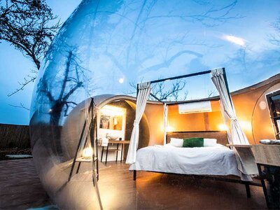 Caja Horizonte Bubble Rooms, Huelva: 1 noche y desayuno bajo las estrellas