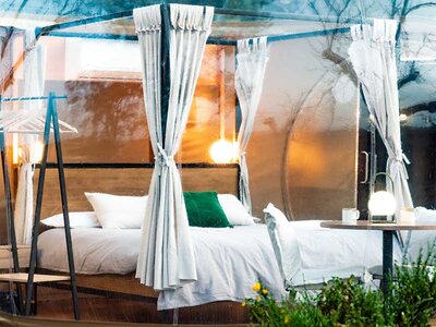 Horizonte Bubble Rooms, Huelva: 1 noche y desayuno bajo las estrellas