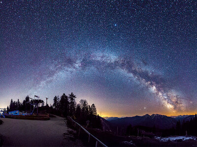 Box Himmelserlebnis mit Sternführung im Chiemgau für 2 Personen