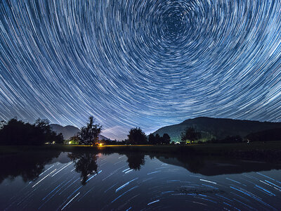 Geschenkbox Himmelserlebnis mit Sternführung im Chiemgau für 2 Personen