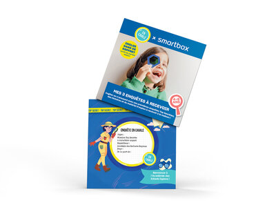 Coffret 3 enquêtes pour un enfant de 4 à 6 ans à recevoir à la maison