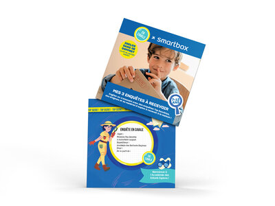 Coffret 3 enquêtes pour un enfant de 7 à 12 ans à recevoir à la maison