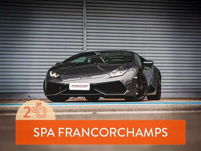 Coffret cadeau Stage de pilotage : 2 tours sur le circuit de Spa-Francorchamps en Lamborghini Huracán Tecnica