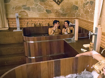 Caja Beer Spa Alicante: circuito spa, masaje y degustación de cerveza para 2 personas