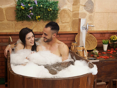 Caja regalo Beer Spa Alicante: circuito spa, masaje y degustación de cerveza para 2 personas