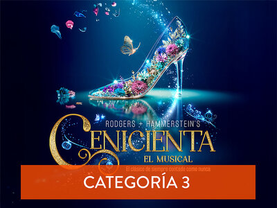 Caja regalo Cenicienta, el clásico de Broadway, en Madrid desde el 3 de octubre de 2025 - 2 personas