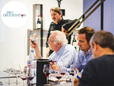Coffret cadeau Cours d’œnologie de 2h pour explorer le monde du vin avec ProDégustation pour 2 personnes
