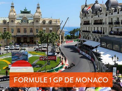 Coffret cadeau Grand Prix de Monaco F1 2026 : entrée et 1 nuit en hôtel 3* pour 2 personnes