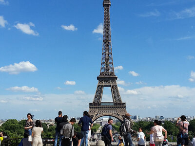 Croisière d'1h sur la Seine et visite guidée de la tour Eiffel d'1h30 à Paris en duo