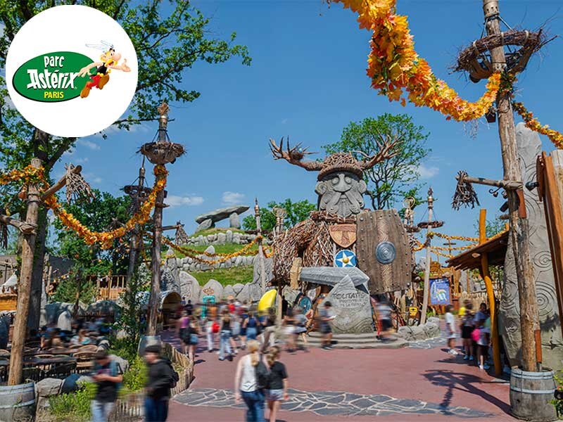 Billet pour le Parc Astérix : 1 entrée enfant en 2025