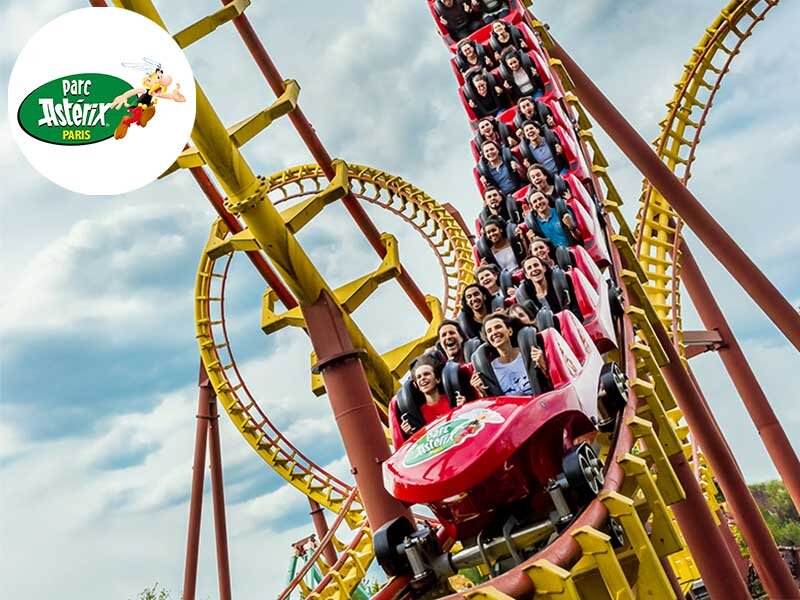 Billet pour le Parc Astérix : 1 entrée adulte en 2025
