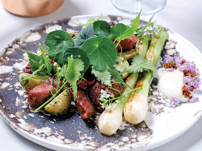 4-retters middag hos Restaurant Norrlyst for 2
