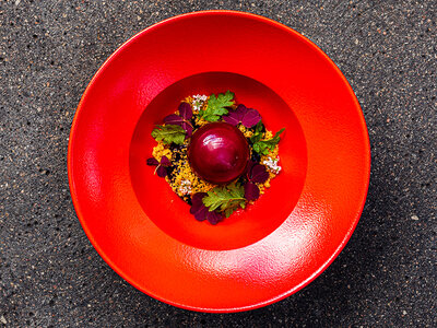 2-retters frokost hos Restaurant Gemini for 2