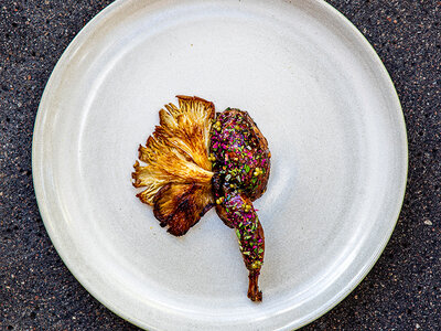 Gaveæske 7-retters middag med vinmenu hos Restaurant Gemini for 2