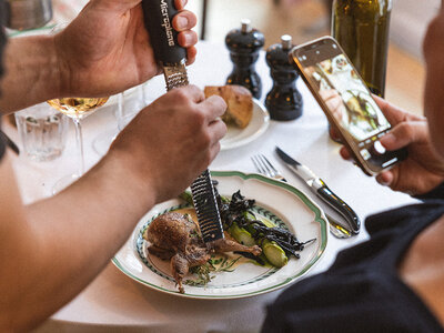 7-retters middag hos Restaurant Gabrielle for 2