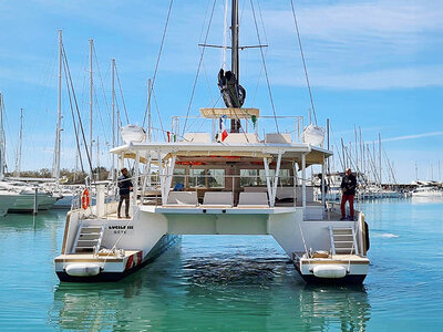 Sortie en catamaran de 2h en famille près de Palavas-les-Flots