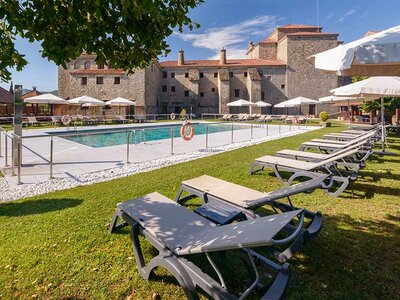 Caja Hotel & Spa Monasterio de Boltaña 5*: 1 noche en los Pirineos y acceso a spa para 2 en temporada baja
