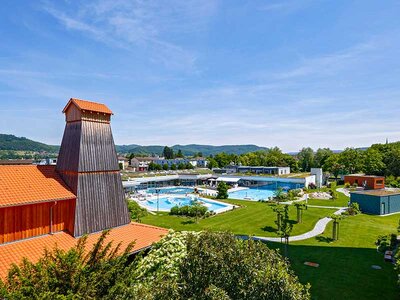 Coffret 1 nuit insolite en tonneau romantique au VitalBoutique Hotel Zurzacherhof avec entrée aux thermes