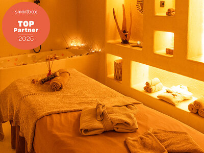 Caja regalo Ocean Spa: masaje antiestrés y craneofacial de 1h y baño de sales relajante de 20 min