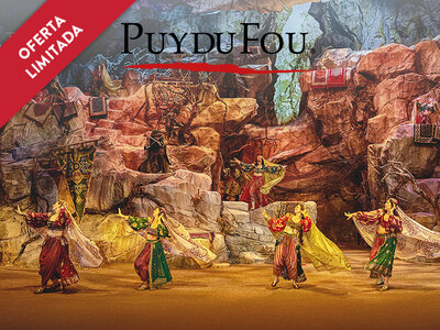Caja regalo Oferta familiar de verano en Puy du Fou España: 4 entradas para 2 adultos y 2 niños y espectáculo «El sueño de Toledo»